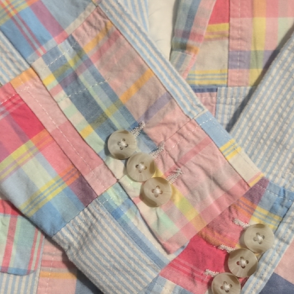Colorful Patchwork Kids Blazer - Picture 6 of 7
